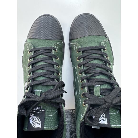 Vans Dakota Roche 238 BMX Sk8-Hi Tops Size Mens 11 Green Canvas Casual Sneaker main image 8